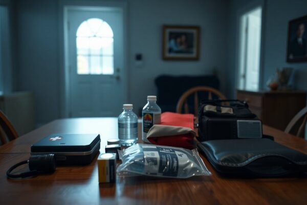 Creating a family preparedness plan for severe weather conditions